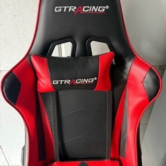 GTRACING ゲーミングチェア レッド/ブラックの画像
