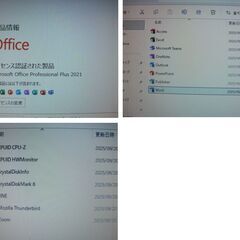 EPSON-AT911E-Win11/24H2/i5-3470-8G-中古SSD128G/サブHDD500G/DVD-R/office2021の画像