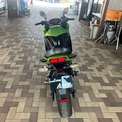 予備検査付き❗️KAWASAKI ニンジャ400R ER400B オールペイント　FI 2011年式　フロントフォークOH 油脂類交換　ドライブチェーン交換の画像