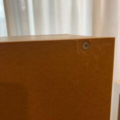無印パルプボードボックス　２段の画像