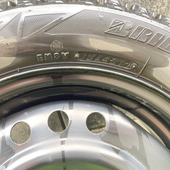 スタッドレスタイヤ4本セット 155/65R14 2012年製の画像