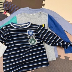 【子供服】薄手の長袖　サイズ110 七着の画像