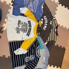 【子供服】薄手の長袖　サイズ110 七着の画像