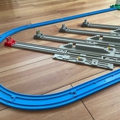プラレール　車両基地レイアウトセット　まとめての画像
