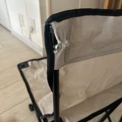 アウトドアチェア　折りたたみ　破れありの画像