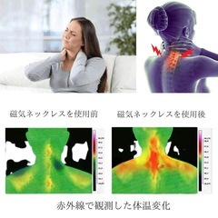 磁気ネックレス レディースの画像