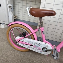 【お取引先決定】16インチ　自転車　ライト付きの画像