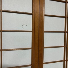 【1週間限定】昭和レトロ　ガラス障子の画像