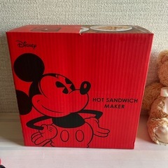 ミッキー　ホットサンドメーカーの画像