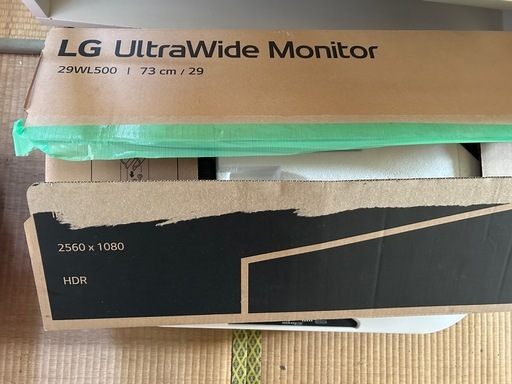 LG ウルトラワイドモニター （29WL500-B）
