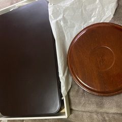 木製おぼん　昭和レトロの画像