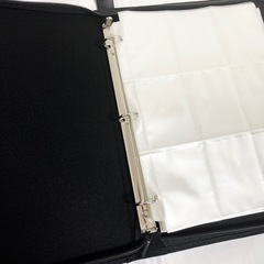 【新品、未使用】カードファイル　リフィル付き　3リング　カード収納　PAKESIの画像