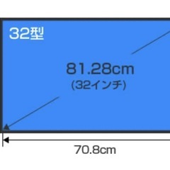 SHARP AQUOS 液晶テレビ 2011年式 32型の画像