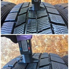 205/60R16🌈バリ溝‼️日本製スタッドレス4本セット‼️ステップワゴン、ノア、ヴォクシー、プリウスアルファ、HR-V、レガシィワゴン、B4、ランエボ、ビアンテその他🌈の画像