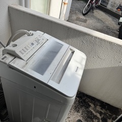 Panasonic洗濯機直接外から引渡しのみの画像