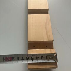 【DIY棚板用 木材（使用済み / 厚み2.7cm / 1本〜販売可）】の画像