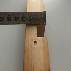 【DIY棚板用 木材（使用済み / 厚み2.7cm / 1本〜販売可）】の画像