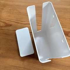 Yamazaki 重ねられるスリム蓋付きルーター収納ケース スマート ロング 　の画像