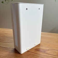 Yamazaki 重ねられるスリム蓋付きルーター収納ケース スマート ロング 　の画像