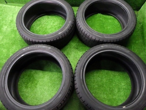225/45R18　95Q　ヨコハマ　アイスガード　iG70　4本　22年　溝6.0～8.0　クラウン　オデッセイ　250910233