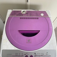 2009年製シャープ洗濯機の画像