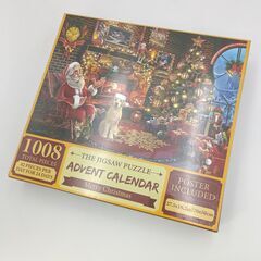 ジグソーパズル　新品未開封　ADVENT CALENDAR　1008ピース　クリスマスの画像
