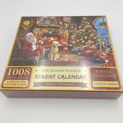 ジグソーパズル　新品未開封　ADVENT CALENDAR　1008ピース　クリスマスの画像
