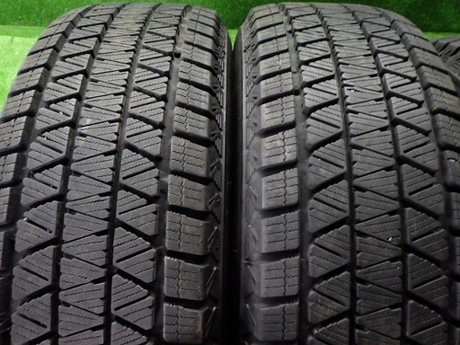 225/65R17　102Q　BS　ブリヂストン　ブリザック　DM-V3　4本　21年　溝9.5～10.0　エスクード　CR-V　25