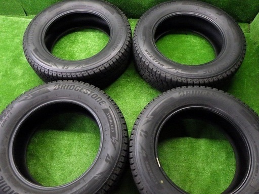 225/65R17　102Q　BS　ブリヂストン　ブリザック　DM-V3　4本　21年　溝9.5～10.0　エスクード　CR-V　250910235