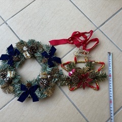 🎄クリスマスリース2個セット🎄の画像