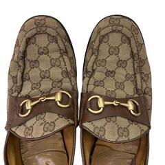 180059 現状品 GUCCI グッチ ggビットローファー 26 [1000021827203]の画像