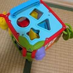 中古　フィッシャープライス(fisher price) バイリンガル・ラーニングボックス 【6カ月~】【知育・英語・外国語】の画像
