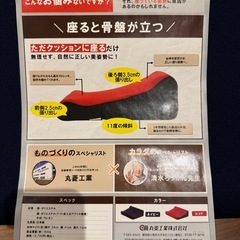 【使用期間１週間】ろっかん式　ストレッチクッションの画像