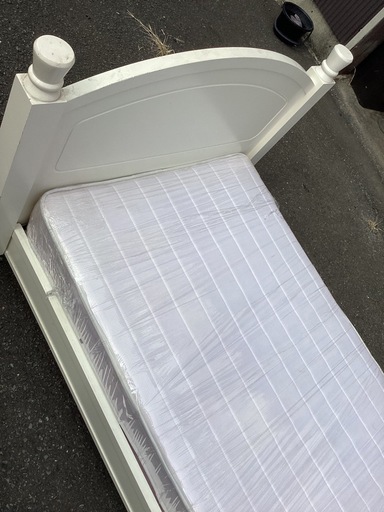 中古　マットレス付き　子供用ベッド　引き取り限定