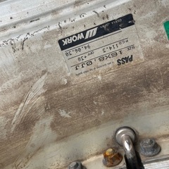 16インチ　2本　ドリケツ　workの画像