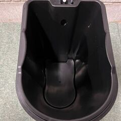 ごみ箱 フットペダル式 ペールボックス プラスチック製 ホワイト 幅18cm×奥行32cm×高さ40cmの画像