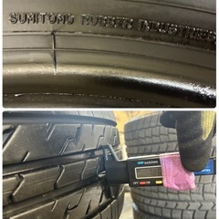 215/60R16🌈日本製サマータイヤ4本セット‼️住友ゴム（ダンロップ）×イエローハット🌈の画像
