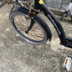 子供２人乗せられる3人乗り自転車の画像