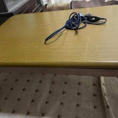 こたつテーブル　長方形の画像
