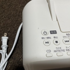 カセットデッキ＆CDセットの画像