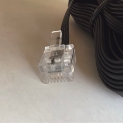 【新品未使用】モジュラーケーブル 電話回線コード 約7mの画像