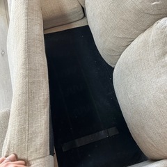 3人がけ カウチソファ の画像