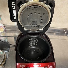 HITACHI 日立　炊飯器　RZ-YV100M ふっくら御膳　レッドの画像
