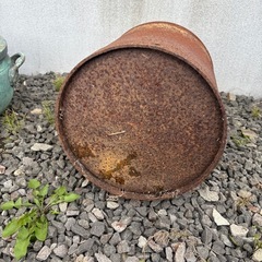 ミルク缶　レトロ　アンティークの画像
