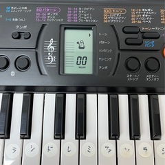M【中古品】CASIO カシオ ミニキーボード SA-76 電池式 軽量 持ち運び可能 44鍵 鍵盤楽器　の画像