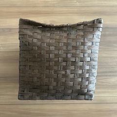 収納　カゴ　インテリア　ブラウン　の画像