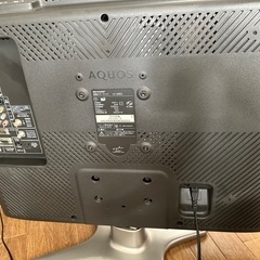 SHARP 液晶テレビの画像