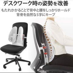 エレコム ELECOMランバーサポート PCA-CHBSGYの画像