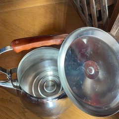 大きなやかんの画像