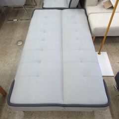 新品アウトレット品 リクライニング可能 ソファーベッド アルトGY G-2388の画像